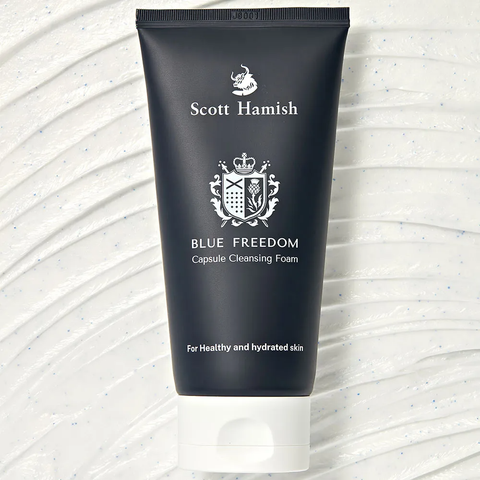 Sữa rửa mặt dành cho nam Scott Hamish Blue Freedom Capsule Cleansing Foam