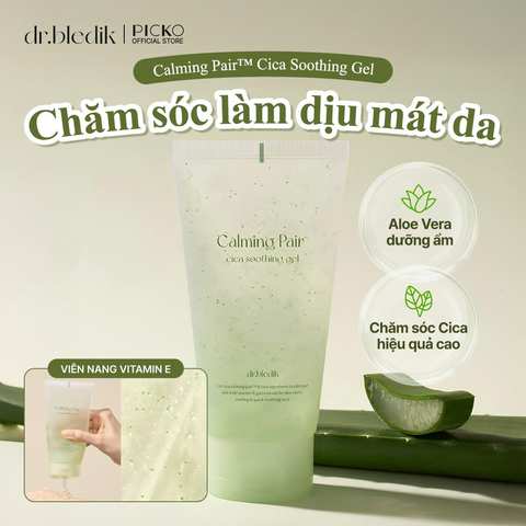 [Dr.bledik] Gel làm dịu da calming pair cica soothing gel 150ml