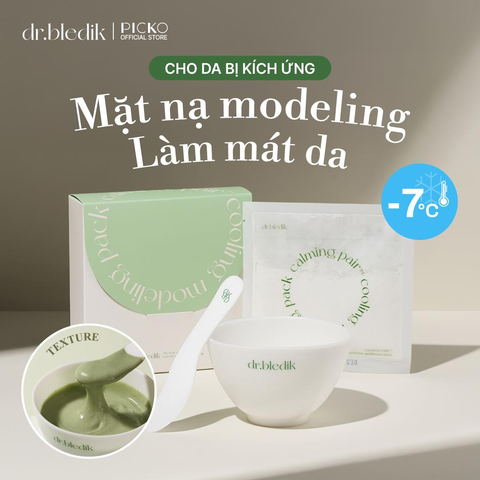 [Dr.bledik] Mặt nạ dẻo calming pair cooling modeling pack 5ea
