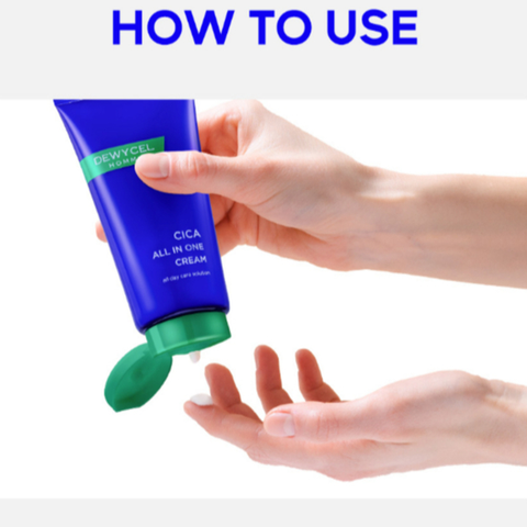 Kem Dưỡng Đa Năng Dành Cho Nam DEWYCEL Homme Cica All In One Cream 150ml