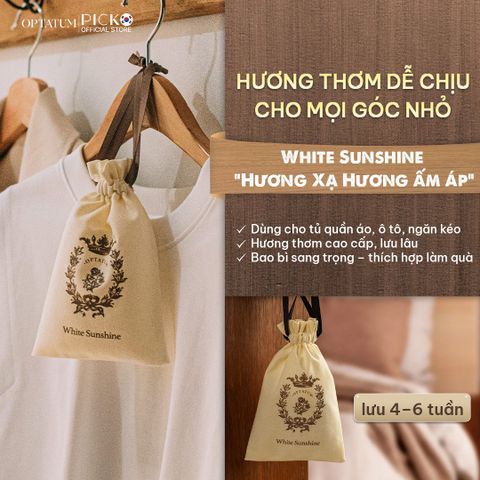 Túi thơm cho không gian sống OPTATUM White Sunshine Sachet 40g