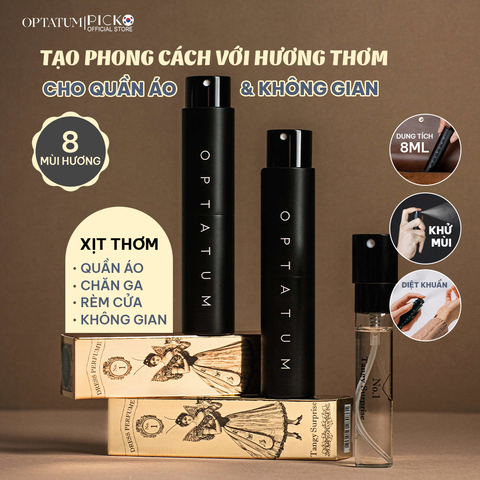 (MUA 1 TẶNG 1 DEWYCEL) Xịt thơm quần áo OPTATUM Dress Perfume