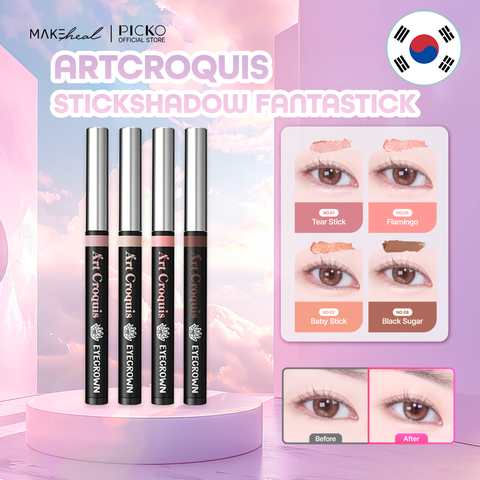 Kẻ bọng mắt và bắt sáng MakeHeal EYECROWN ArtCroquis StickShadow FANTASTICK 0,5g