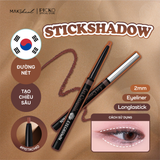 Bút kẻ mắt dạng chì màu nâu MAKEHEAL EYECROWN ARTCROQUIS STICKSHADOW LONGLASTICK