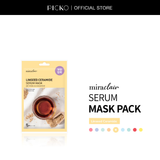 Mặt nạ dưỡng da thuần chay MIRACLAIR serum mask 23G - 1 miếng mask Hạt Lanh