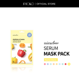 Mặt nạ dưỡng da thuần chay MIRACLAIR serum mask 23G - 1 miếng mask Ớt Paprika