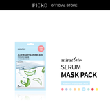 Mặt nạ dưỡng da thuần chay MIRACLAIR serum mask 23G - 1 miếng mask Nha Đam