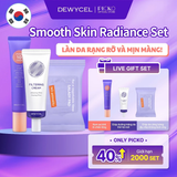 Dewycel Bộ Sản Phẩm 2 Món Kem Đa Năng Pore10 Cream, Kem nâng tông Filtering Cream