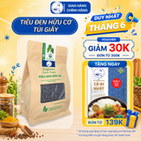  Tiêu đen hữu cơ túi giấy 