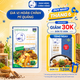  Gói gia vị hoàn chỉnh nấu Mì Quảng 