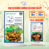  Gói gia vị hoàn chỉnh nấu Gà kho sả ớt 