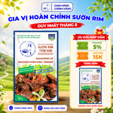  Gói gia vị hoàn chỉnh nấu Sườn rim, Tôm rim 