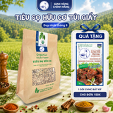  Tiêu sọ hữu cơ túi giấy 