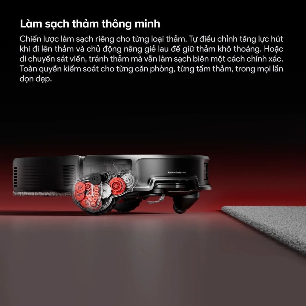 Robot hút bụi Roborock Saros 20 Sonic Complete