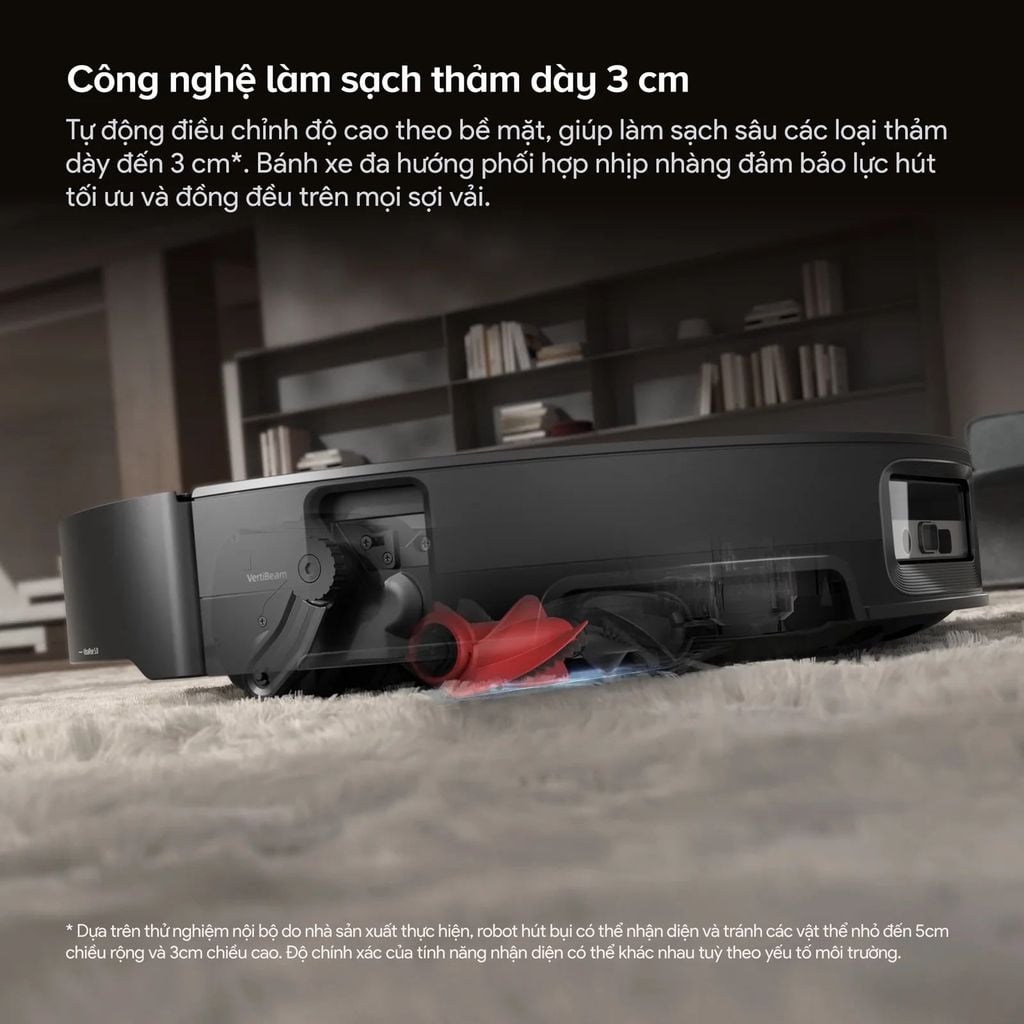 Robot hút bụi Roborock Saros 20 Sonic Complete