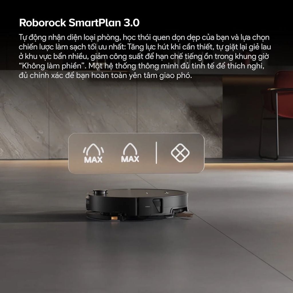 Robot hút bụi Roborock Saros 20 Sonic Complete