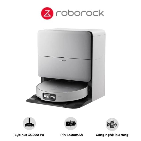 Robot hút bụi Roborock Saros 20 Sonic Complete
