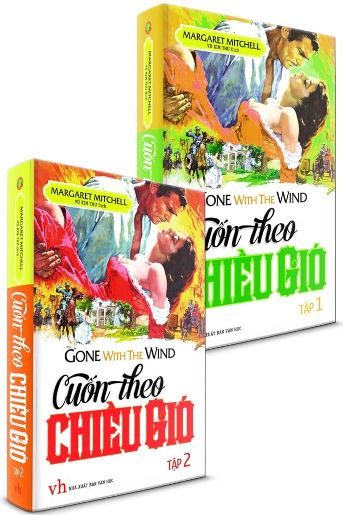  Cuốn Theo Chiều Gió Trọn Bộ 2 Tập (Bìa Cứng) 