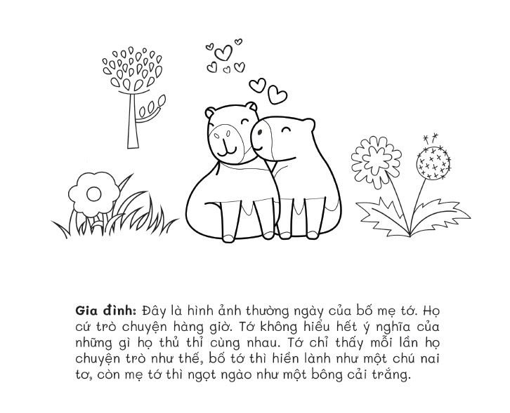  Don't Worry, Tớ Là Capy! - Cuốn Sách Tô Màu Tuyệt Vời Giúp Bạn Tìm Thấy Niềm Vui Đơn Giản 