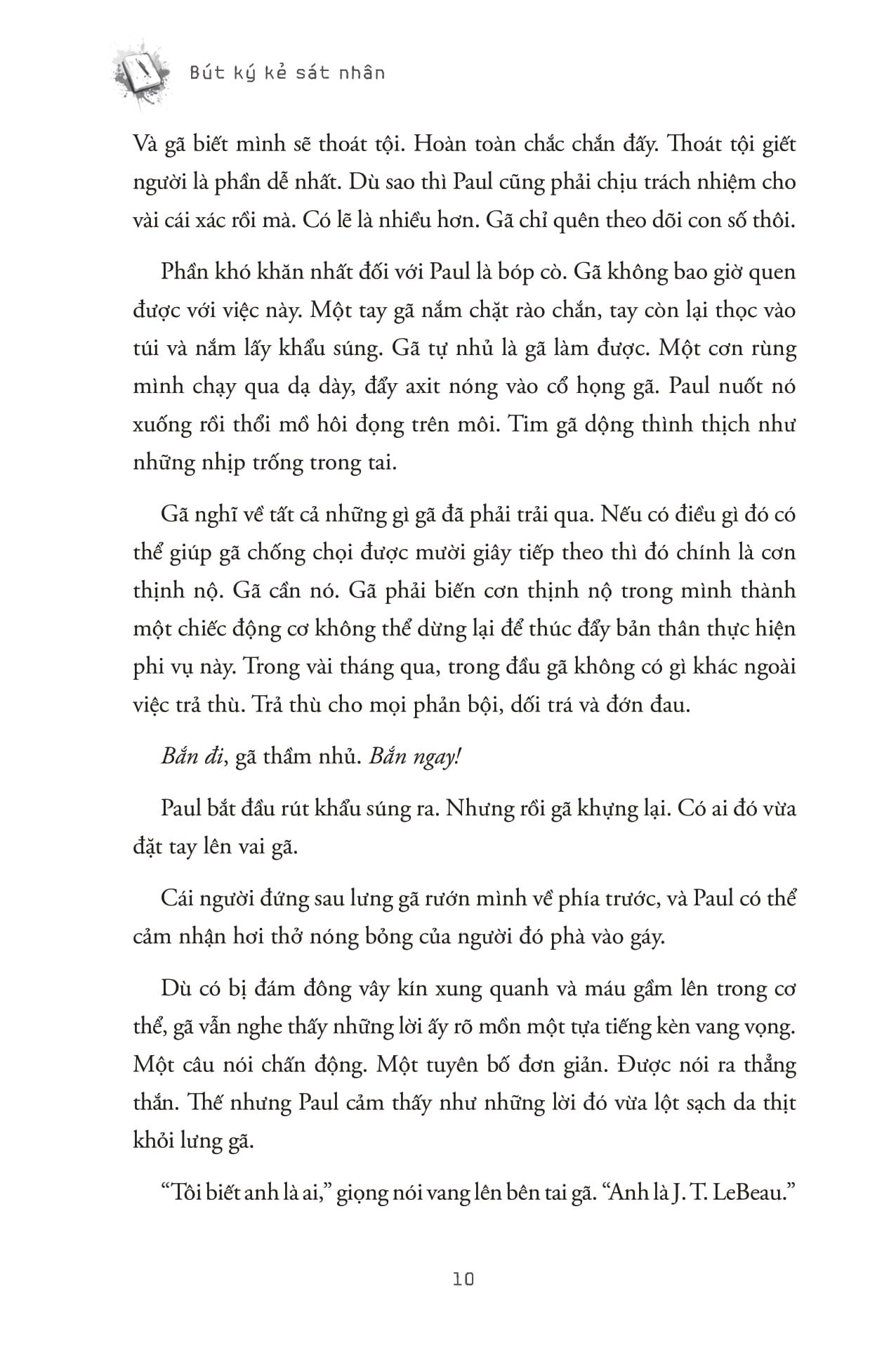  Bút Ký Kẻ Sát Nhân 