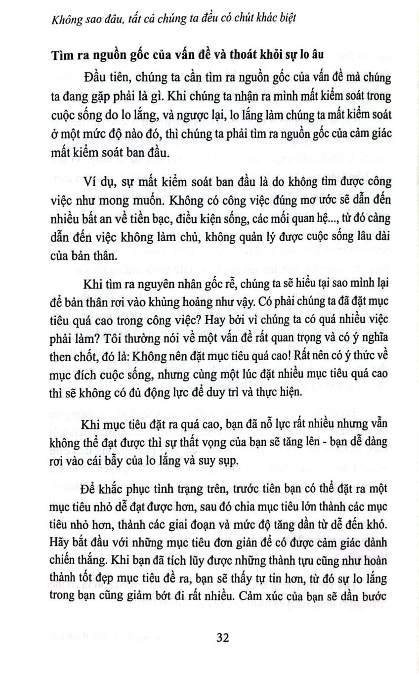  Không Sao Đâu, Tất Cả Chúng Ta Đều Có Chút Khác Biệt 