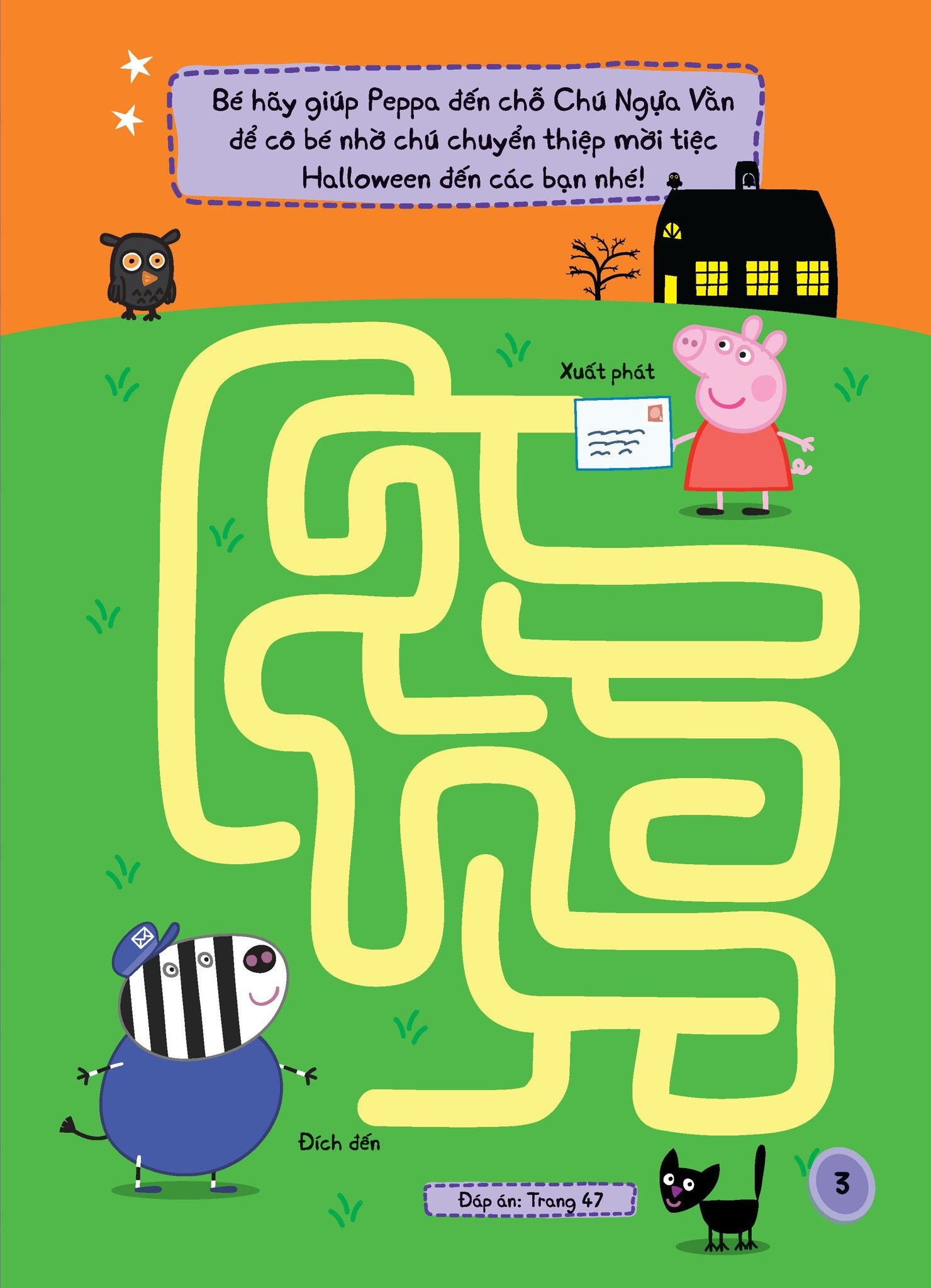  Sách Tương Tác - Cùng Học Cùng Chơi Với Peppa Pig - Halloween Vui Nhộn Của Peppa 