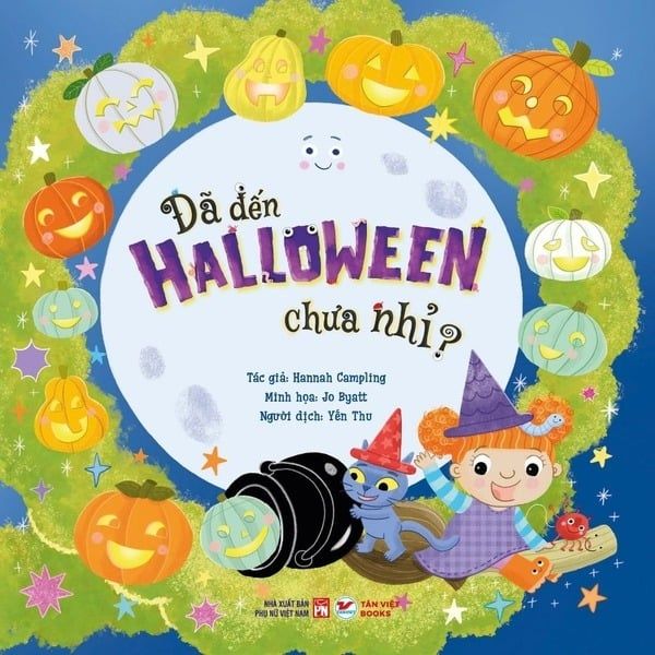 Ehon Châu Âu - Đã Đến Halloween Chưa Nhỉ? - Hannah Campling, Jo Byatt