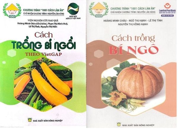 Combo Cách Trồng Bí Ngô - Cách Trồng Bí Ngòi - NXB Nông Nghiệp