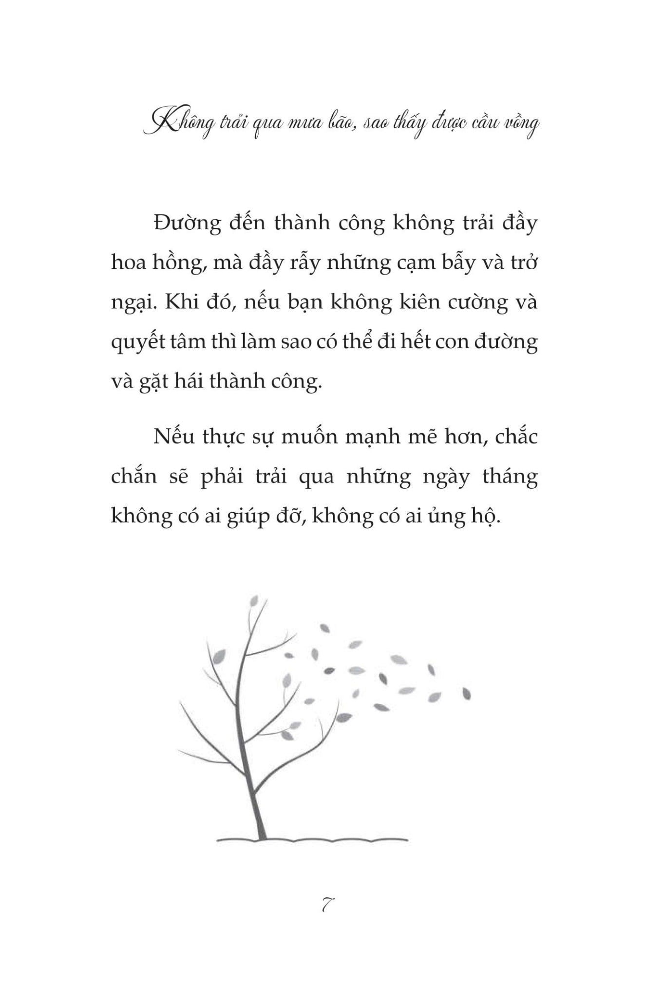  Sống Đẹp Giữa Vô Thường - Không Trải Qua Mưa Bảo Sao Thấy Được Cầu Vồng 