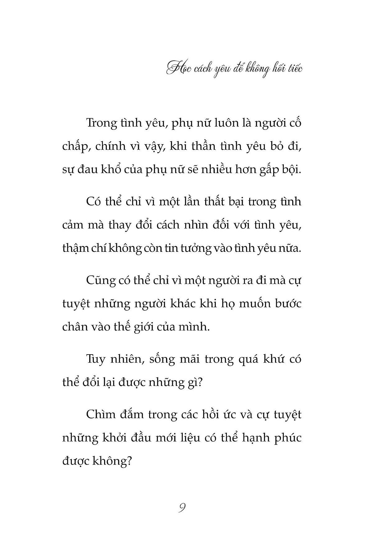  Sống Đẹp Giữa Vô Thường - Học Cách Yêu Để Không Hối Tiếc 