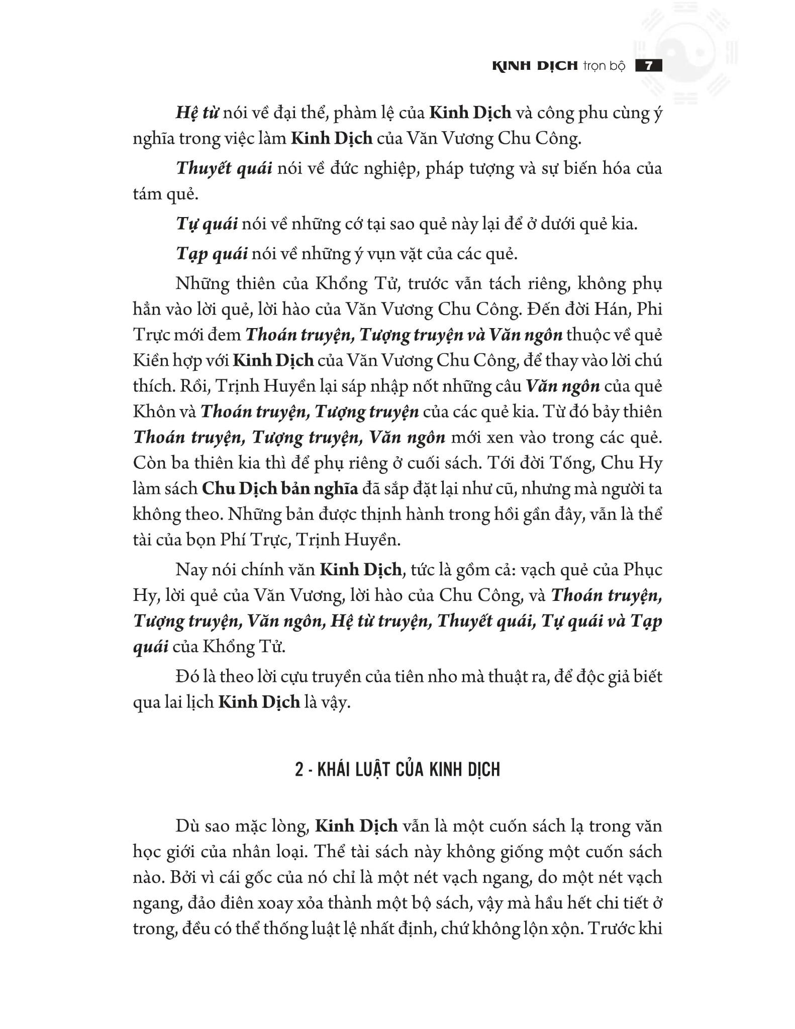  Kinh Dịch Trọn Bộ (Bìa Cứng) 