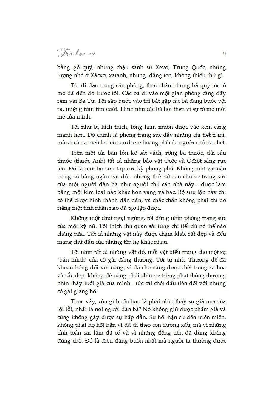  Trà Hoa Nữ (Bìa Cứng) 