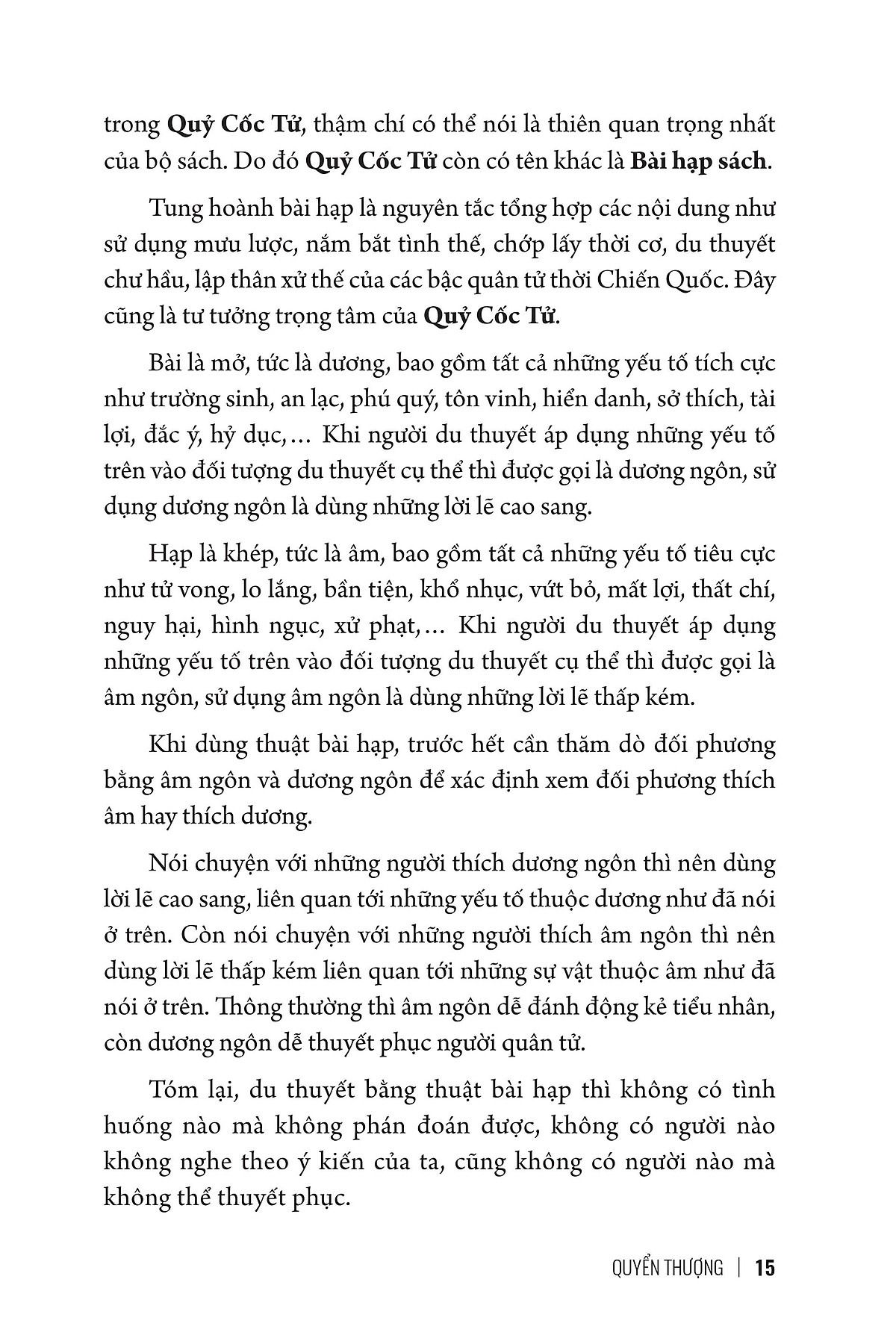  Mưu Lược Trung Hoa - Mưu Lược Quỷ Cốc Tử (Bìa Cứng) 