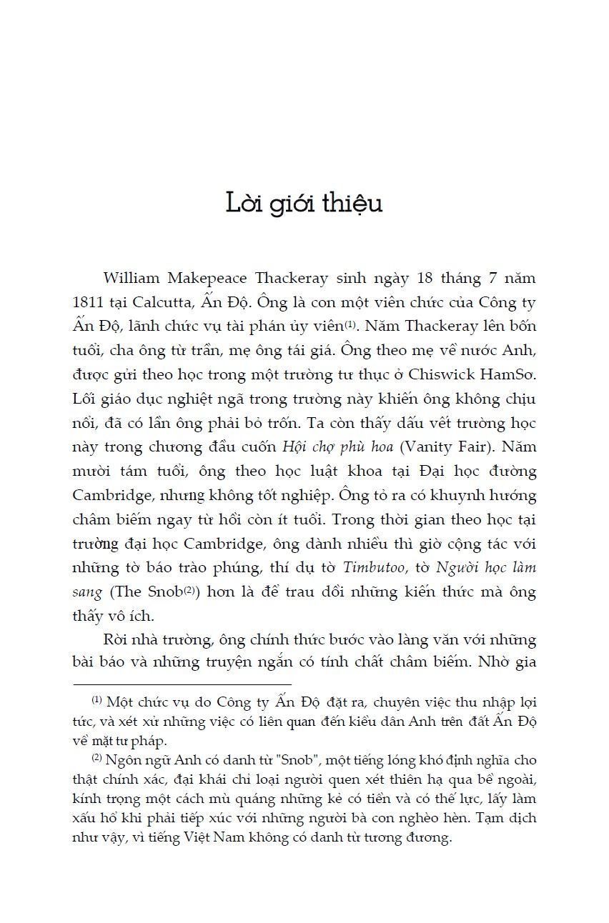  Hội Chợ Phù Hoa Trọn Bộ 3 Tập (Bìa Cứng) 