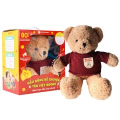  Gấu Bông Kể Chuyện Tân Việt ( Màu Đỏ ) 