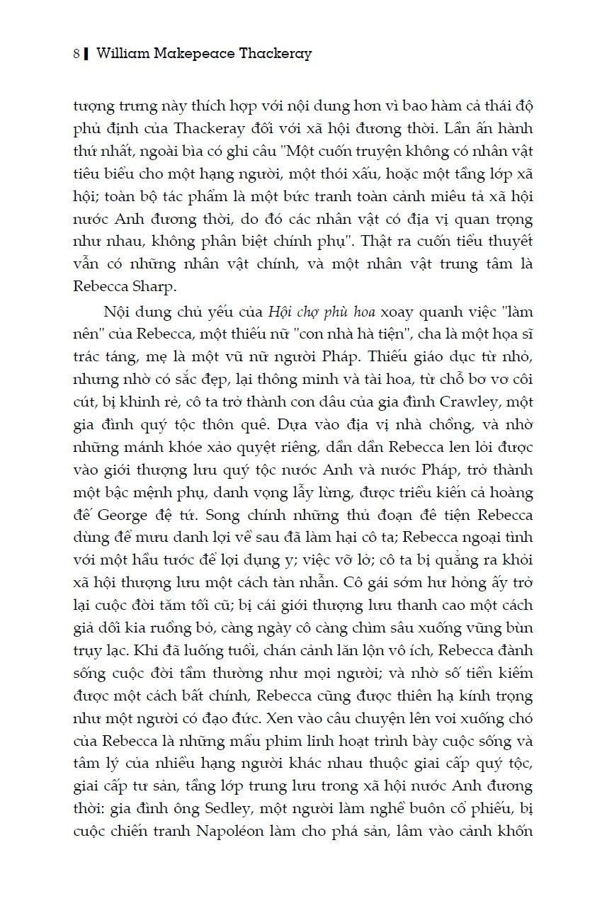  Hội Chợ Phù Hoa Trọn Bộ 3 Tập (Bìa Cứng) 