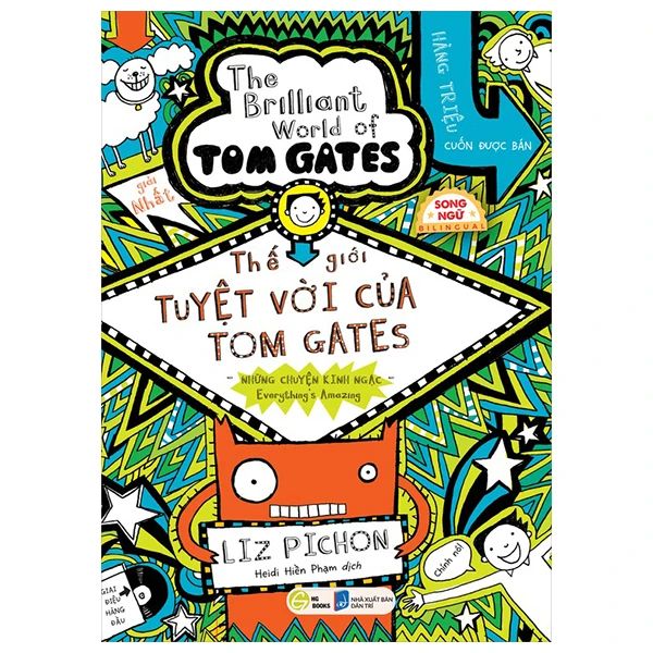 Thế Giới Tuyệt Vời Của Tom Gates - The Brilliant World Of Tom Gates: Những Chuyện Kinh Ngạc - Everything'S Amazing - HGbooks