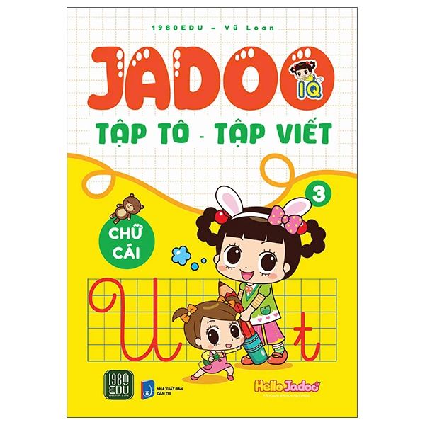 Jadoo Tập Tô-Tập Viết - Chữ Cái - Tập 3 - 1980Books