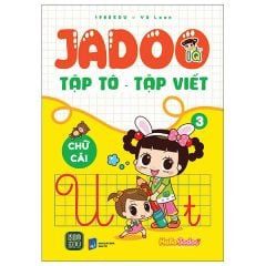  Jadoo Tập Tô-Tập Viết - Chữ Cái - Tập 3 