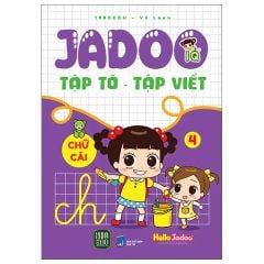  Jadoo Tập Tô-Tập Viết - Chữ Cái - Tập 4 