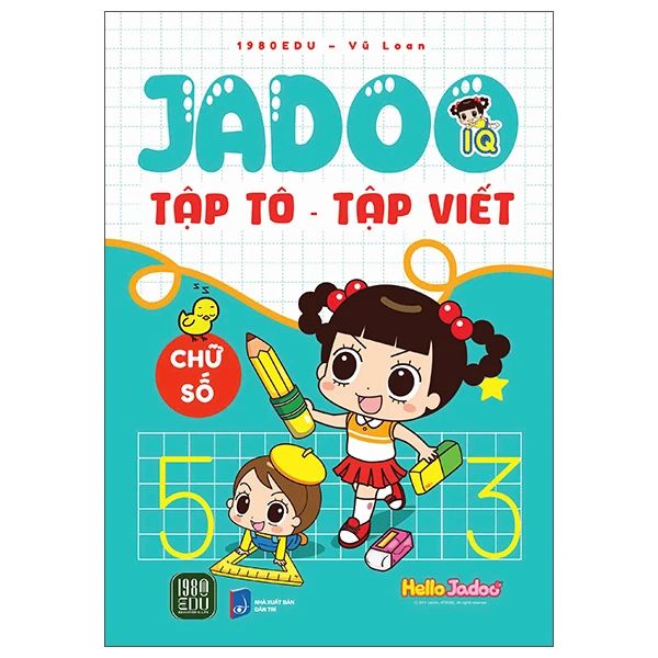  Jadoo Tập Tô-Tập Viết - Chữ Số 