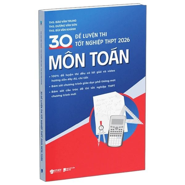 30 Đề Luyện Thi Tốt Nghiệp THPT 2026 - Môn Toán - Dan McCrum
