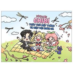  Sổ Tô Màu Chibi - Thủy Thủ Mặt Trăng Và Biệt Đội Ngân Hà 