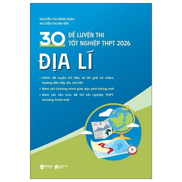 30 Đề Luyện Thi Tốt Nghiệp THPT 2026 - Địa Lí - Dan McCrum