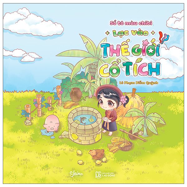 Sổ Tô Màu Chibi - Lạc Vào Thế Giới Cổ Tích - Quỳnh Lê