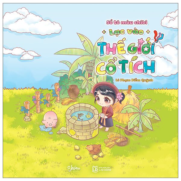  Sổ Tô Màu Chibi - Lạc Vào Thế Giới Cổ Tích 