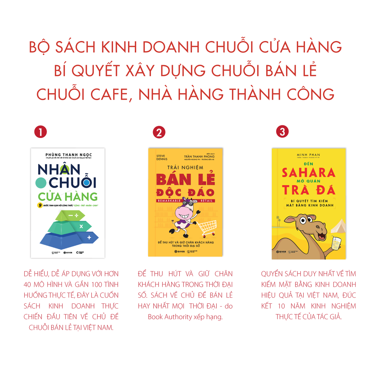  Bộ Sách Đầu Tiên Về Nhân Chuỗi Cửa Hàng Tại Việt Nam - Giúp Bạn Xây Dựng Chuỗi Bán Lẻ, Cà Phê, Nhà Hàng Thành Công 