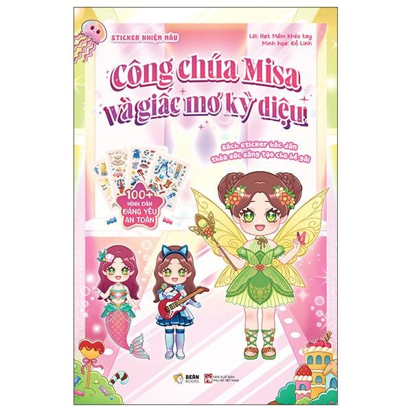 Sticker Nhiệm Màu - Công Chúa Misa Và Giấc Mơ Kỳ Diệu - 