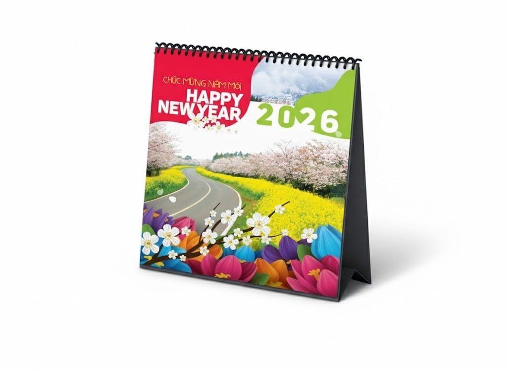  Lịch Bàn 2026 - Cuộc Sống Muôn Màu 