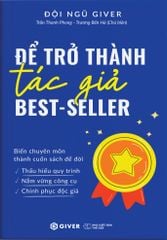  Để Trở Thành Tác Giả Best Seller 